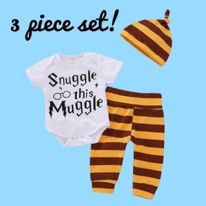 Harry Potter 3 piece Baby Set Unisex